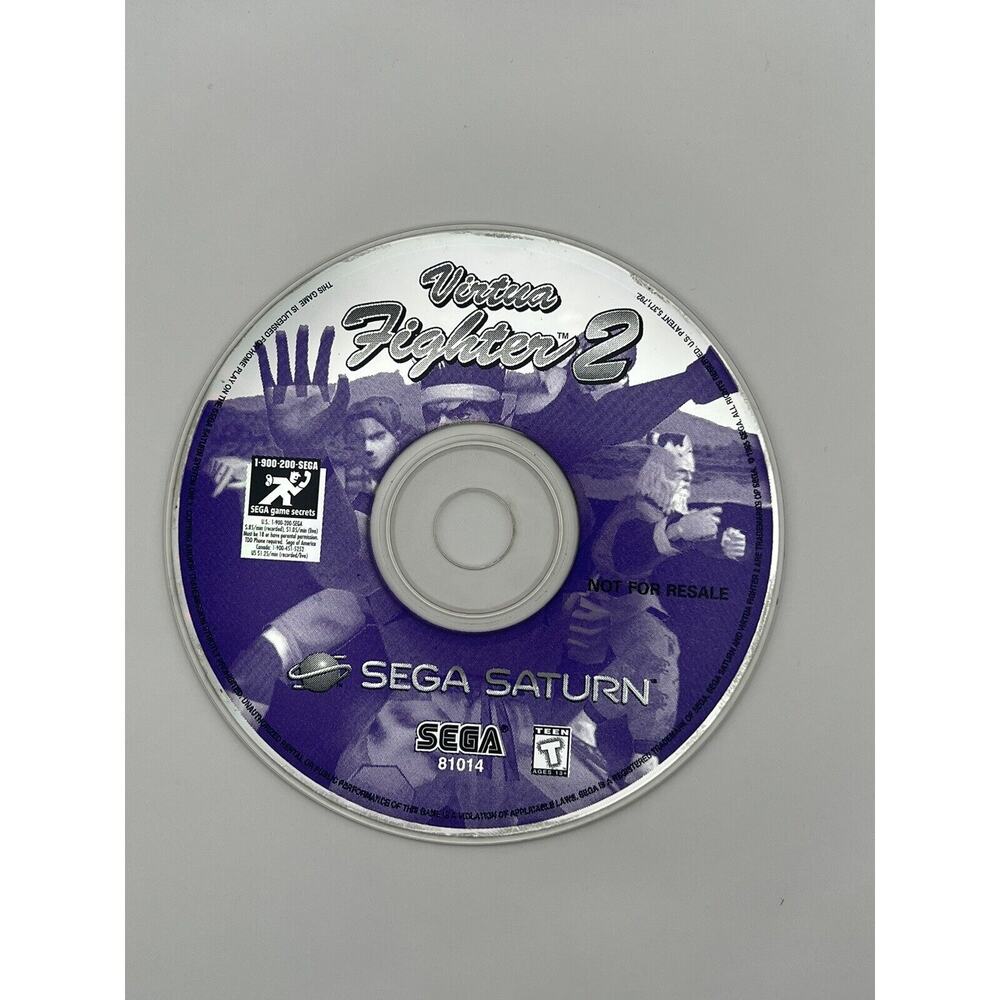 Sega Saturn Virtua Fighter 2 Disc Only